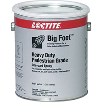Big Foot™ Heavy-Duty Pedestrian Grade Anti-Slip Floor Coating, 1 gal., Epoxy-Based, Black AA603 | Par Equipment