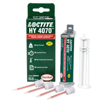 HY 4070™ Structural Repair Hybrid Adhesive, Two-Part, Dual Cartridge, 11 g, Off-White AF362 | Par Equipment