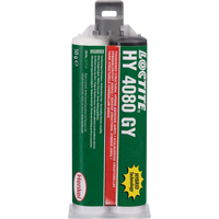HY 4080 GY™ Structural Repair Hybrid Adhesive, Two-Part, Dual Cartridge, 50 g, Grey AF365 | Par Equipment