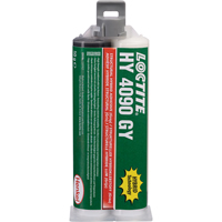 HY 4090 GY™ Structural Repair Hybrid Adhesive, Two-Part, Dual Cartridge, 50 g, Grey AF369 | Par Equipment