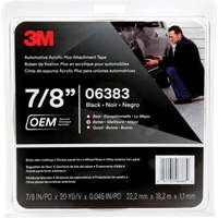 Ruban en acrylique de 3M pour l'automobile, 18 m (60') lo x 22 mm (7/8") la, 45 mils, Acrylique Par Equipment