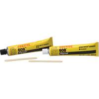 Hysol High-Strength Adhesive, 2.8 oz., Bottle, Two-Part, Clear Par Equipment