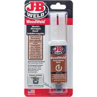 WoodWeld Adhesive, 25 ml, Syringe, Two-Part, Tan AG594 | Par Equipment