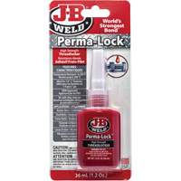 Perma-Lock Threadlocker, Red, High, 36 ml, Bottle Par Equipment