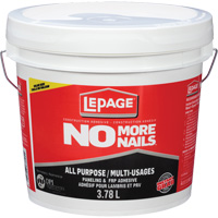 Adh&eacute;sif de construction multi-usages No More Nails Par Equipment