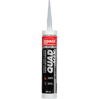Quad&reg; Max Siding & Window Sealant, 280 ml, Tube, Off-White Par Equipment