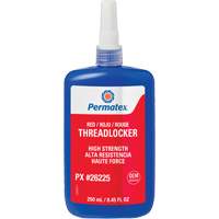 Permanent Strength Threadlocker, Red, High, 250 ml, Bottle AH116 | Par Equipment