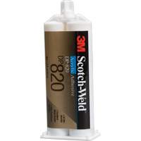 Adh&eacute;sif acrylique Scotch-Weld, Deux composants, Cartouche double, 1,6 oz liq., Blanc cass&eacute; Par Equipment