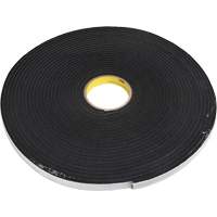 Ruban double face en mousse, 33 m (108') lo x 12,7 mm (1/2") la, 62 mils, Poly&eacute;thyl&egrave;ne Par Equipment