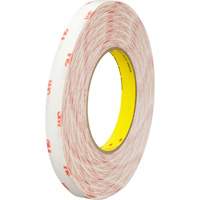 Double-Coated Tissue Tape 9456, 25.4 mm (1") x 66 m (216'), Clear Par Equipment