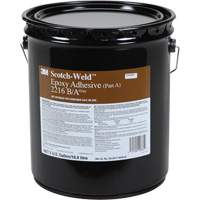 Scotch-Weld Adhesive, 5 gal., Pail, Two-Part, Grey Par Equipment