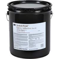 Scotch-Weld Adhesive, 5 gal., Pail, Two-Part, Grey Par Equipment