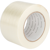 Ruban renforc&eacute; de filaments Scotch, &eacute;paisseur 4 mils, 72 mm (3") x 55 m (180')  Par Equipment