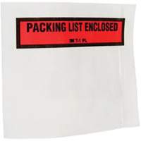 Packing List Envelope, 5-1/2" L x 4-1/2" W, Endloading Style Par Equipment