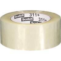Ruban d'emballage Scotch 311+, Adh&eacute;sif Acrylique, 48 mm (1-22/25") x 100 m (328') Par Equipment