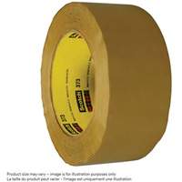 Ruban pour sceller les boîtes Scotch 373, Adh&eacute;sif Thermofusible, 2,5 mils, 72 mm (3") x 50 m (164') Par Equipment