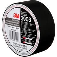 3903 Vinyl Duct Tape, 48 mm (2") W x 45 m (148') L, 6.5 mils, Black Par Equipment