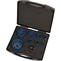 Electrician's Master Holesaw Kit, 12 Pieces Par Equipment