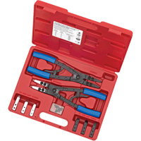 SRP-10S Jeu de pinces &agrave; cliquet pour anneau &eacute;lastique pour usage intensif, 10 Morcea Par Equipment