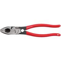 Lineman's Dipped Grip Pliers with Thread Cleaner Par Equipment