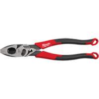 Lineman's Comfort Grip Pliers with Crimper & Bolt Cutter Par Equipment