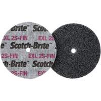 Scotch-Brite EXL Unitized Wheel, 3" x 1/2", 1/4" Arbor Par Equipment