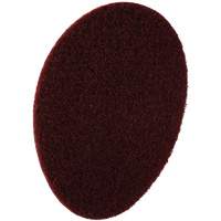Disque de conditionnement de surface Scotch-Brite SC- DH, 8" dia., Grain Moyen, Oxyde d'aluminium Par Equipment