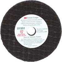 Green Corps Cut-Off Wheel, 3" x 0.188", 3/8" Arbor, Type 1, Aluminum Oxide, 35000 RPM Par Equipment