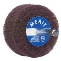 Abrasotex Non-Woven Disc Wheel, 3" Dia., Very Fine Grit, Aluminum Oxide Par Equipment