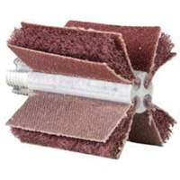 Interleaf Flap B-405 Bore Polisher, Aluminum Oxide, 80 Grit, 1-3/4" x 1-1/2" x Par Equipment