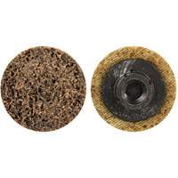 Surface Prep Quick-Change Disc, 1" Dia., Coarse Grit, Aluminum Oxide Par Equipment