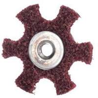 Abrasotex Surface Preparation Star, 3" Dia., Medium Grit, Aluminum Oxide Par Equipment