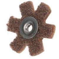 Abrasotex Surface Preparation Star, 1-1/2" Dia., Coarse Grit, Aluminum Oxide Par Equipment
