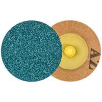 TWIST TOPCUT Sanding Disc, 2" Dia., 50 Grit, Zirconium Par Equipment