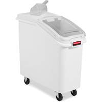 Mobile Ingredient Bins with Sliding Lid, 2.75 cu. ft. Capacity, 28" H x 13-13/100" W x 29-1/4" D Par Equipment