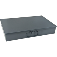 Boîtes en acier &agrave; compartiments &agrave; fond courb&eacute;, 18,34" la x 12,16" p x 3,16" h, 6 horizontaux compartiments Par Equipment