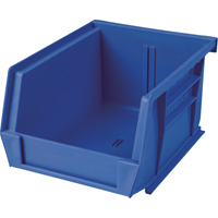 Plastic Bin, 8-1/4" W x 9" H x 18" D, Blue CB114 | Par Equipment
