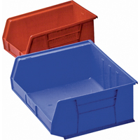 Plastic Bin, 8-1/4" W x 9" H x 18" D, Blue Par Equipment