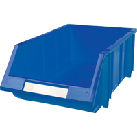 Stack & Hang Bin, 11-13/16" W x 7" H x 17-11/16" D, Blue Par Equipment