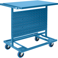 Bin Carts - Cart Only, Double-sided, 24" W x 38-1/2" D x 36-1/2" H Par Equipment