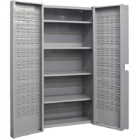 Deep Door Combination Cabinets, 38" W x 24" D x 72" H, Grey CB442 | Par Equipment