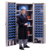 Deep-Door Combination Cabinet, 38" W x 24" D x 72" H, 4 Shelves CB446 | Par Equipment
