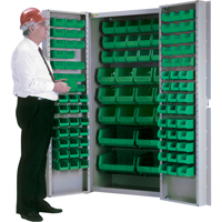 Deep-Door Combination Cabinet, 38" W x 24" D x 72" H, 36 Shelves CB691 | Par Equipment