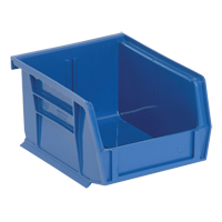 Ultra Stack & Hang Bin, 4-1/8" W x 3" H x 5-3/8" D, Blue Par Equipment