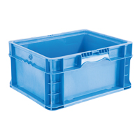 StakPak Plus 4845 System Containers, 15" W x 12" D x 7.5" H, Royal Blue Par Equipment