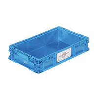 StakPak Plus 4845 System Containers, 15" W x 24" D x 5" H, Royal Blue Par Equipment
