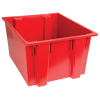 Contenants Stack & Nest, 13" x 23,5" x 19,5", Rouge Par Equipment
