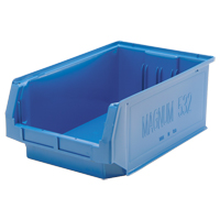 Giant Stacking Containers, 12.375" W x 19.75" D x 7.875" H, Blue Par Equipment