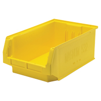 Giant Stacking Containers, 12.375" W x 19.75" D x 7.875" H, Yellow CC368 | Par Equipment