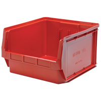Contenants g&eacute;ants empilables, 18,375" la x 19,75" p x 11,875" h, Rouge Par Equipment